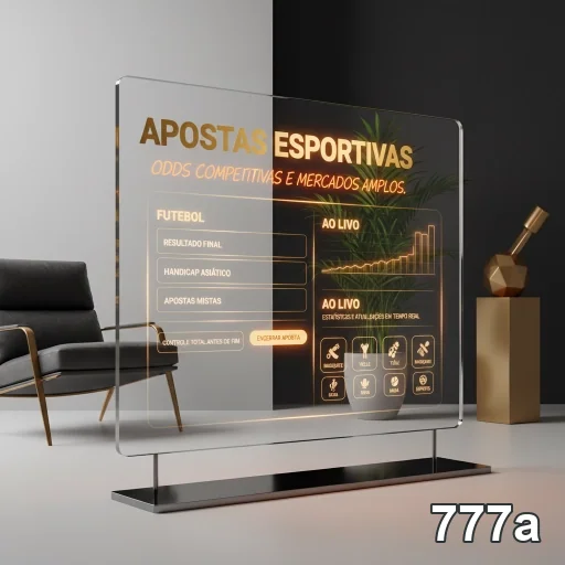 Ilustração de Aposte com confiança e alta performance na 777a