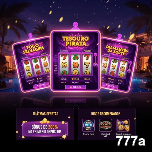 Ilustração de Aproveite Slots Rápidos com 777a e Pagamentos Ágeis